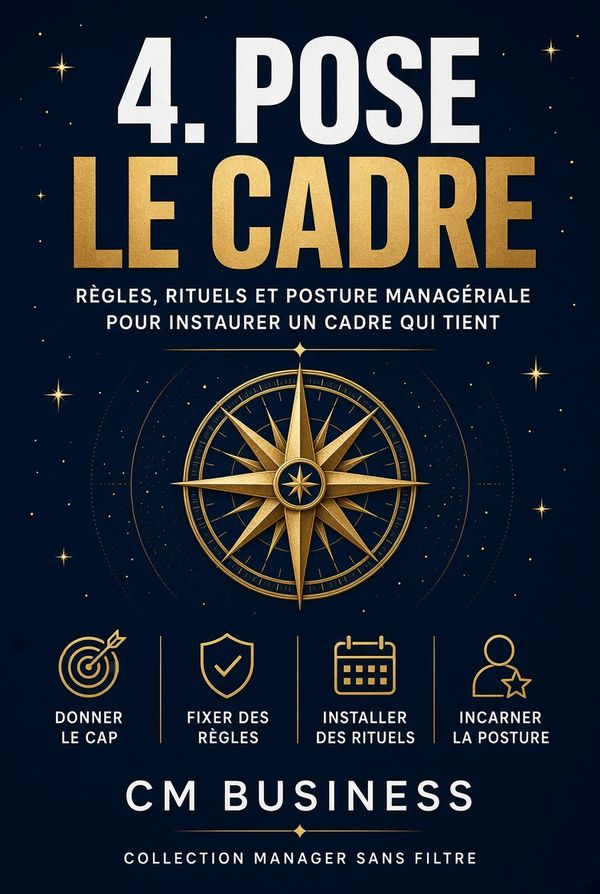 Couverture du tome 4 : Pose le cadre
