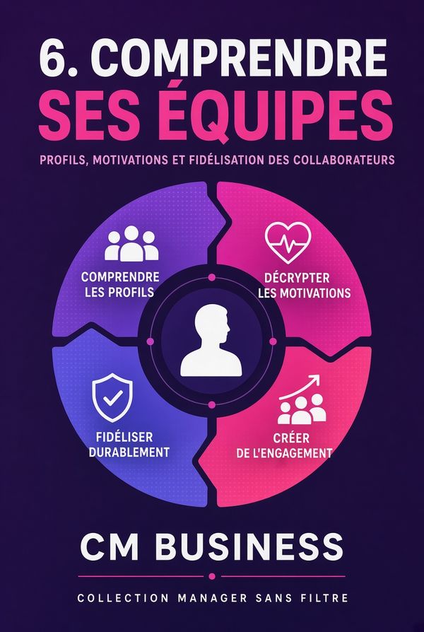 Couverture du tome 6 : Comprendre ses équipes