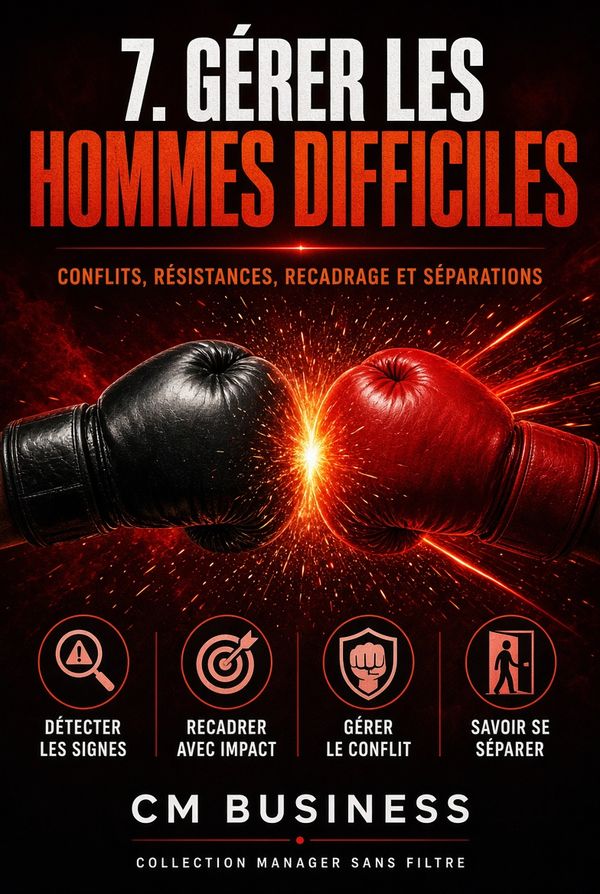Couverture du tome 7 : Gérer les hommes difficiles
