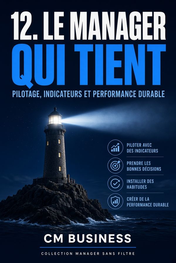 Couverture du tome 12 : Le manager qui tient